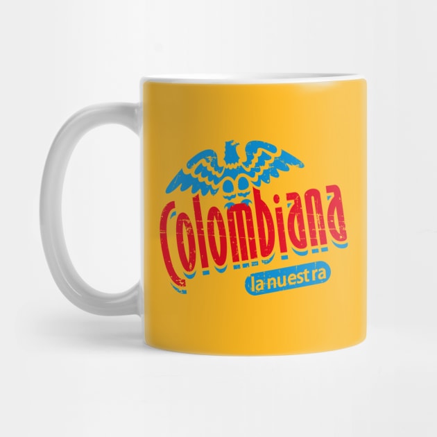 Colombiana - Vintage grunge design by verde